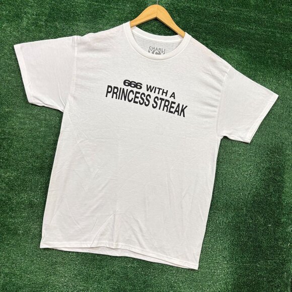 CharliXCX 666 With a Princess Streak T-Shirt Size Extra Large - Picture 3 of 5